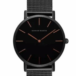 Montre Noire Femme : Un Style Incomparable -Samfuryus Soldes Boutique Montre Noire Femme Un Style Incomparable 3