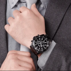 Montre Noire Homme : Modèles Éblouissants 6 Montre Noire Homme : Modèles Éblouissants -Samfuryus Soldes Boutique Montre Noire Homme Modeles Eblouissants 2