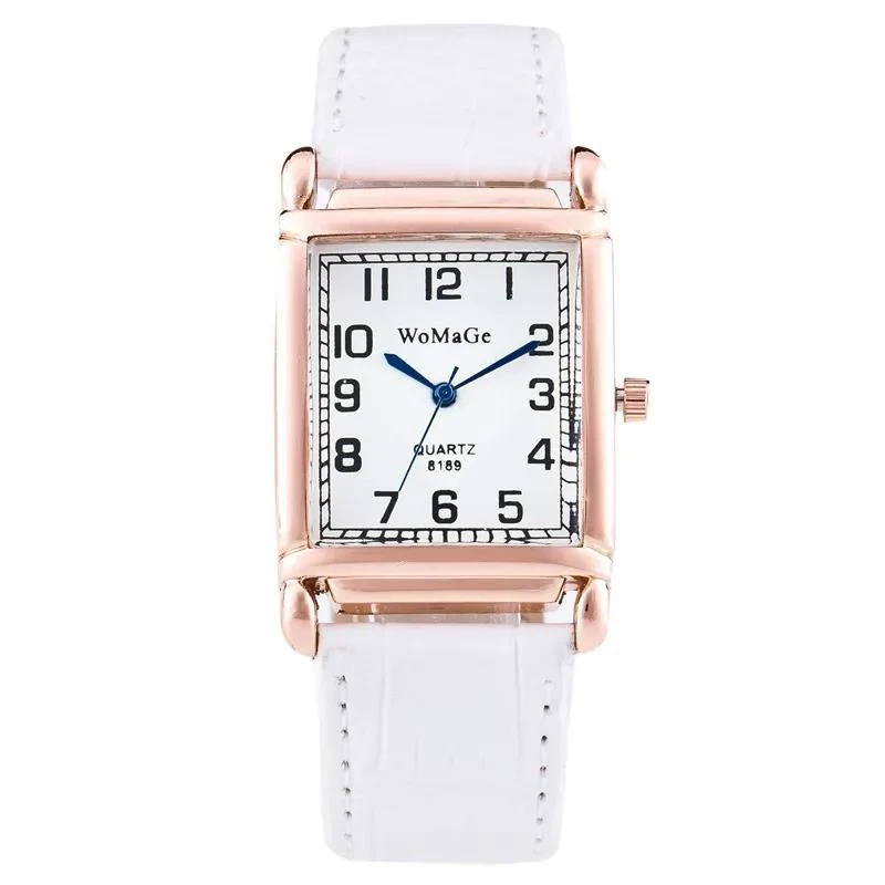 Montre Rectangulaire Femme Chic 1 Montre Rectangulaire Femme Chic