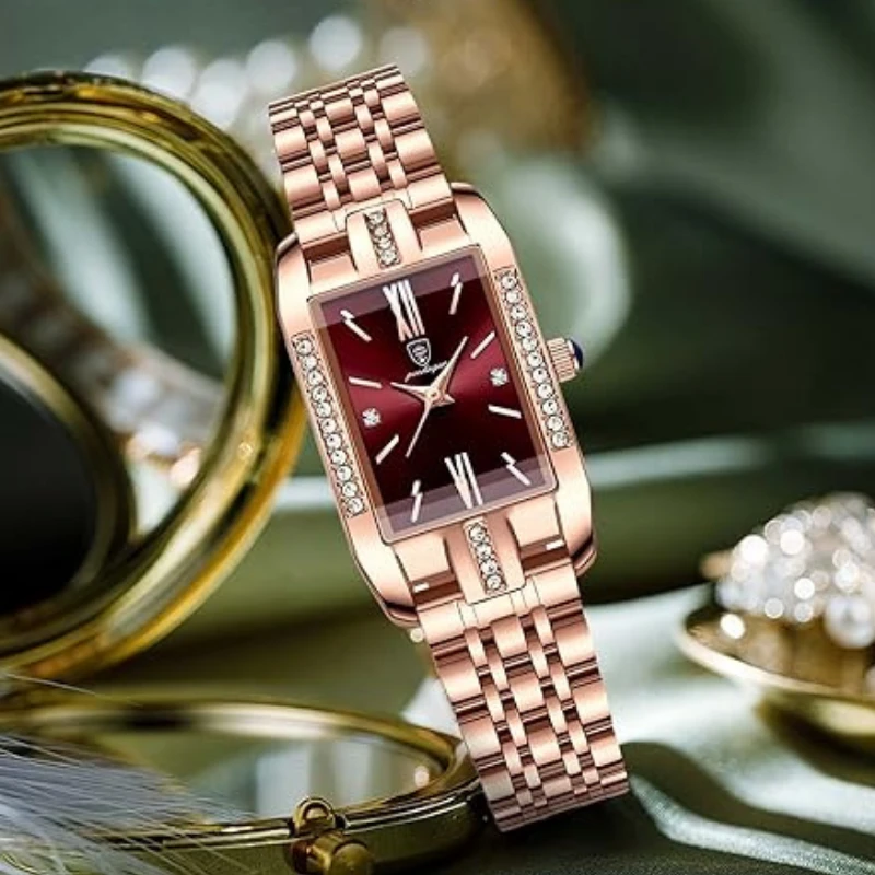 Montre Rectangulaire Femme Contemporaine 2 Montre Rectangulaire Femme Contemporaine – Image 2