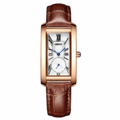 Montre Rectangulaire Femme Précieuse