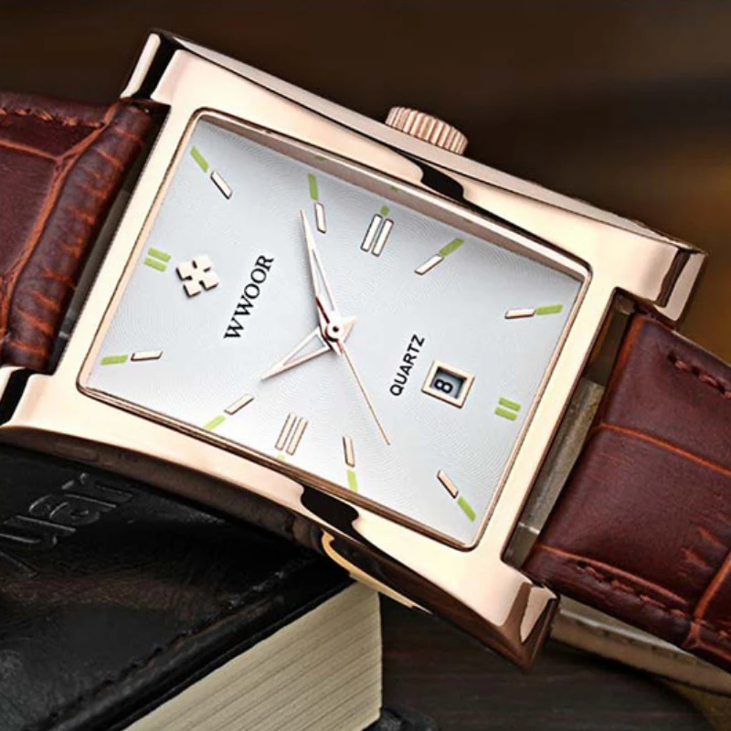 Montre Rectangulaire Homme: Design Avant-Garde 3 Montre Rectangulaire Homme: Design Avant-Garde – Image 3