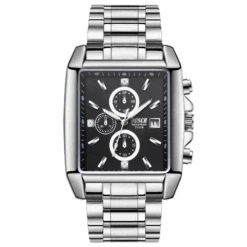 Montre Rectangulaire Homme: Symphonie Temporelle